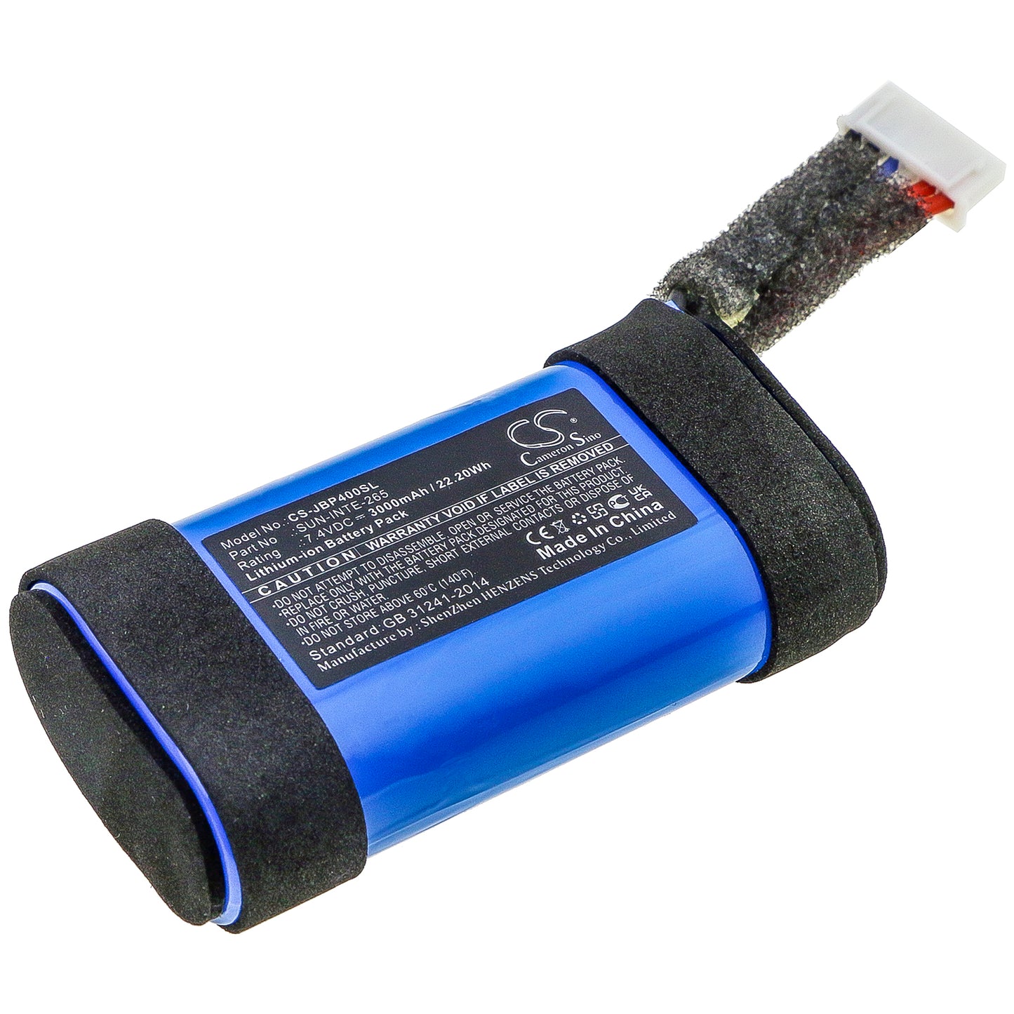 Replacement Battery for JBL PartyBox On-The-Go – 3000mAh / 22.20Wh