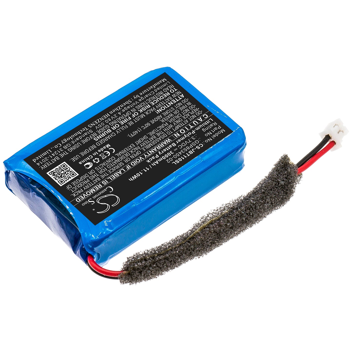 Replacement Battery for JBL Turbo – 3000mAh / 11.10Wh