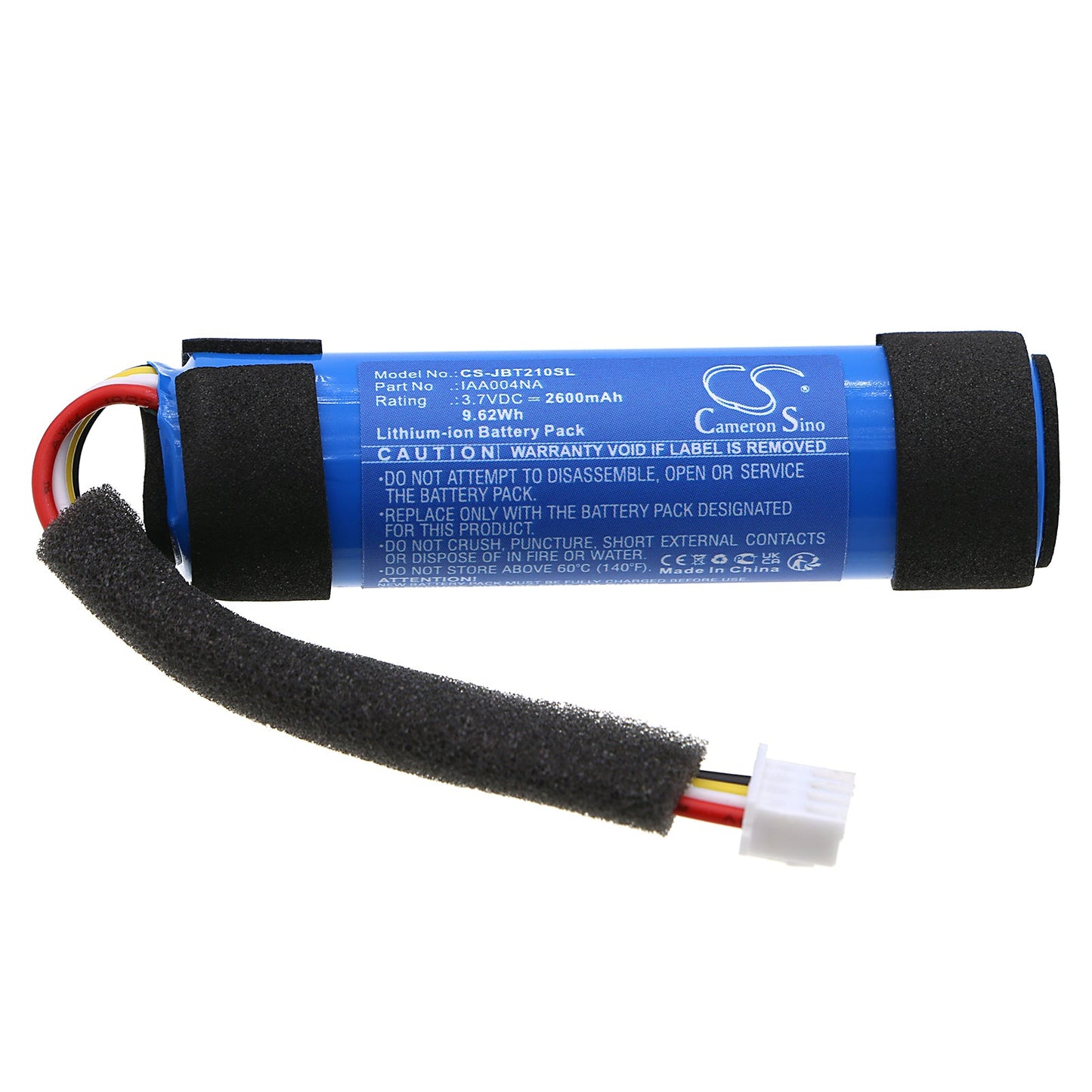 Replacement Battery for JBL Tuner 2 – Speaker – 2600mAh / 9.62Wh / 3.7V