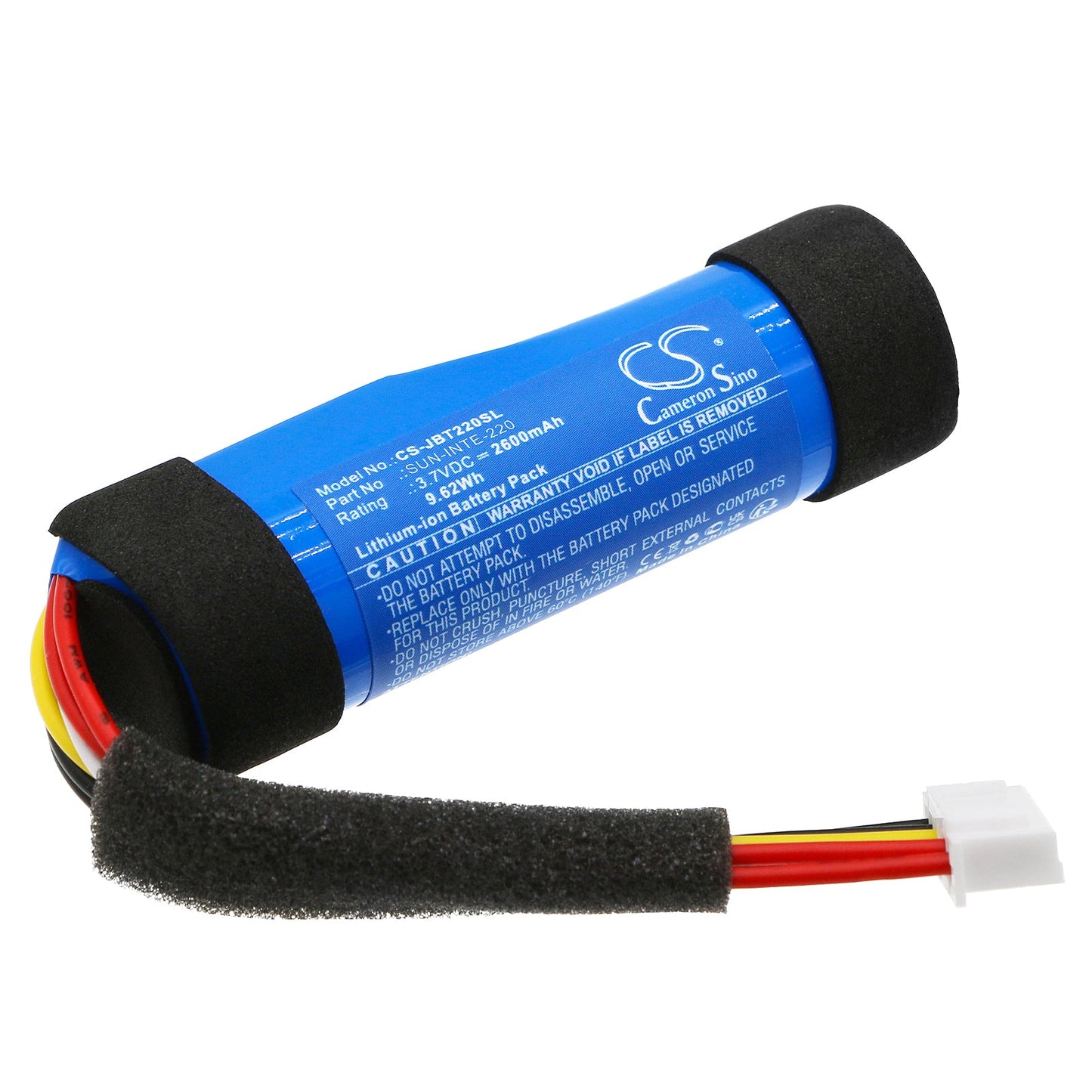 Replacement Battery for JBL Tuner XL – Speaker – 2600mAh / 9.62Wh / 3.7V