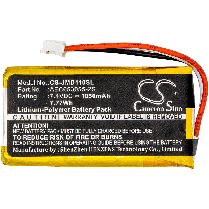 Replacement Battery for JBL Flip – Speaker – 1050mAh / 7.77Wh / 7.4V