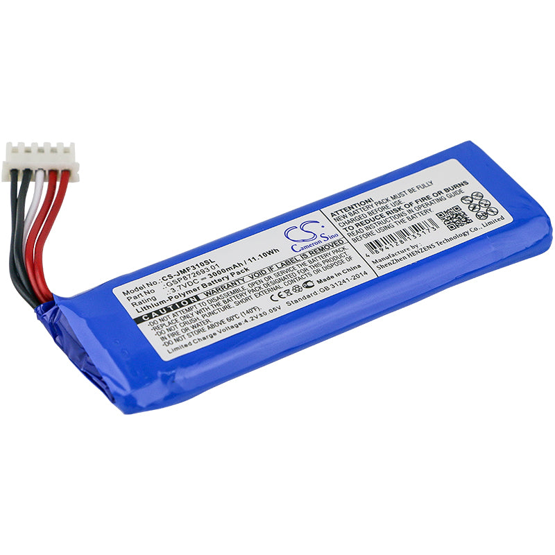 Replacement Battery for JBL Flip 4 – 3000mAh / 11.10Wh