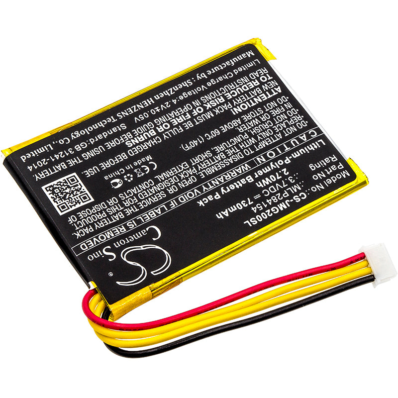Replacement Battery for JBL Go 2 – 730mAh / 2.70Wh