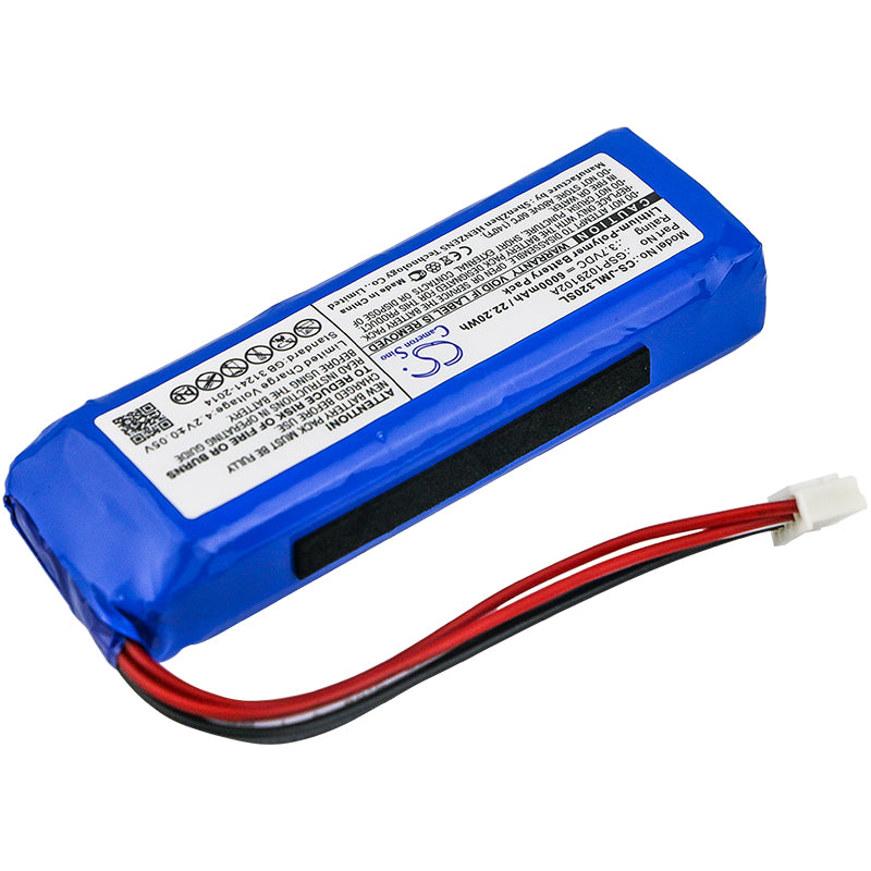 Replacement Battery for JBL Charge 3 2016 – 6000mAh / 22.20Wh