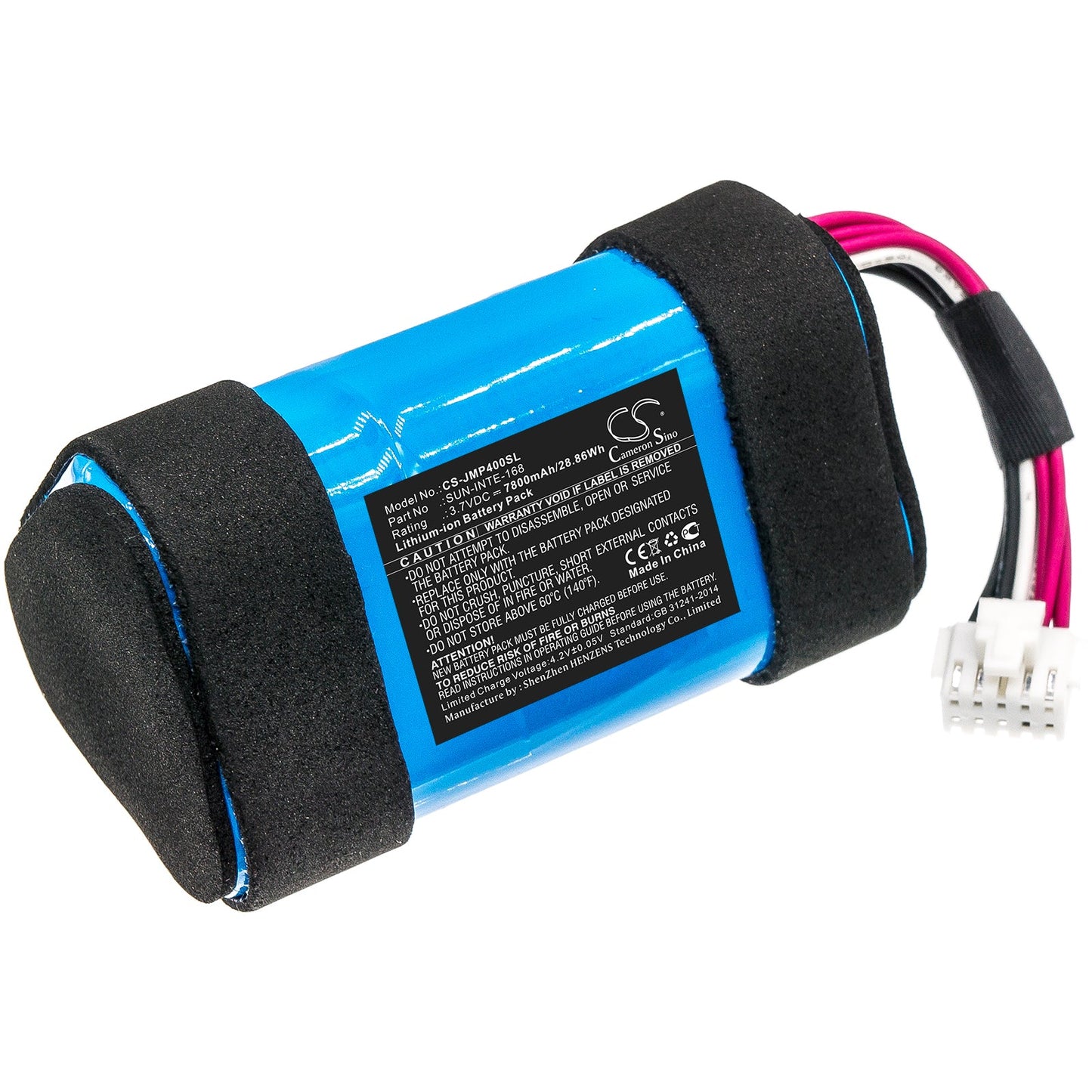 Replacement Battery for JBL Pulse 4 – Speaker – 7800mAh / 28.86Wh / 3.7V