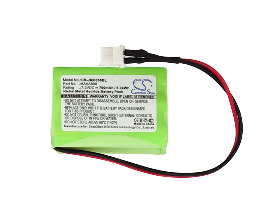 Replacement Battery for JAY UTE 050 – Crane Remote Control – 700mAh / 5.04Wh / 7.2V