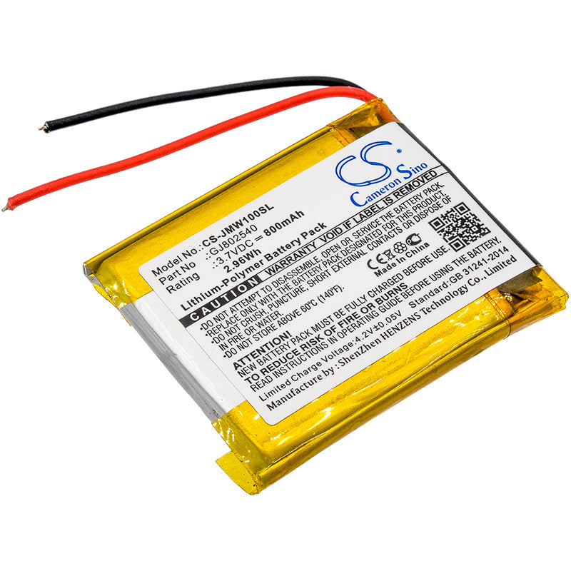 Replacement Battery for JBL Wind – 800mAh / 2.96Wh