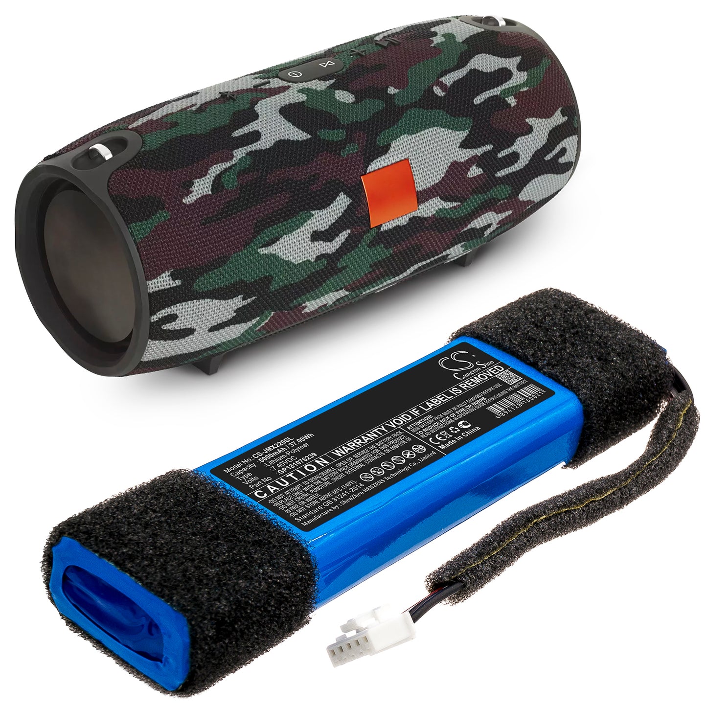 Replacement Battery for JBL Xtreme Special Edition – 5000mAh / 37.00Wh