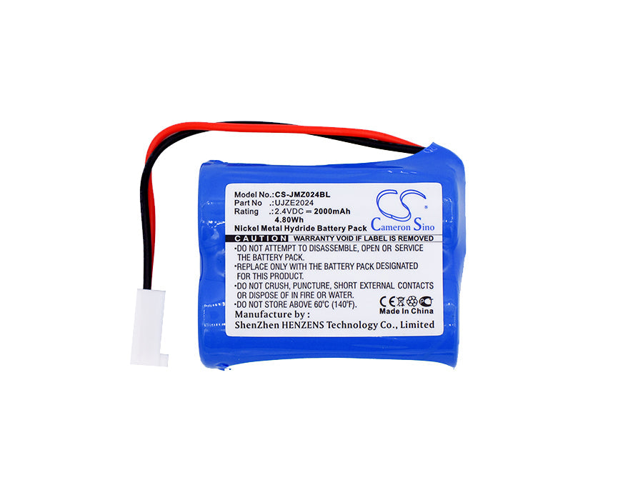 Replacement Battery for JAY Transmitter UJ – Crane Remote Control – 2000mAh / 4.80Wh / 2.4V