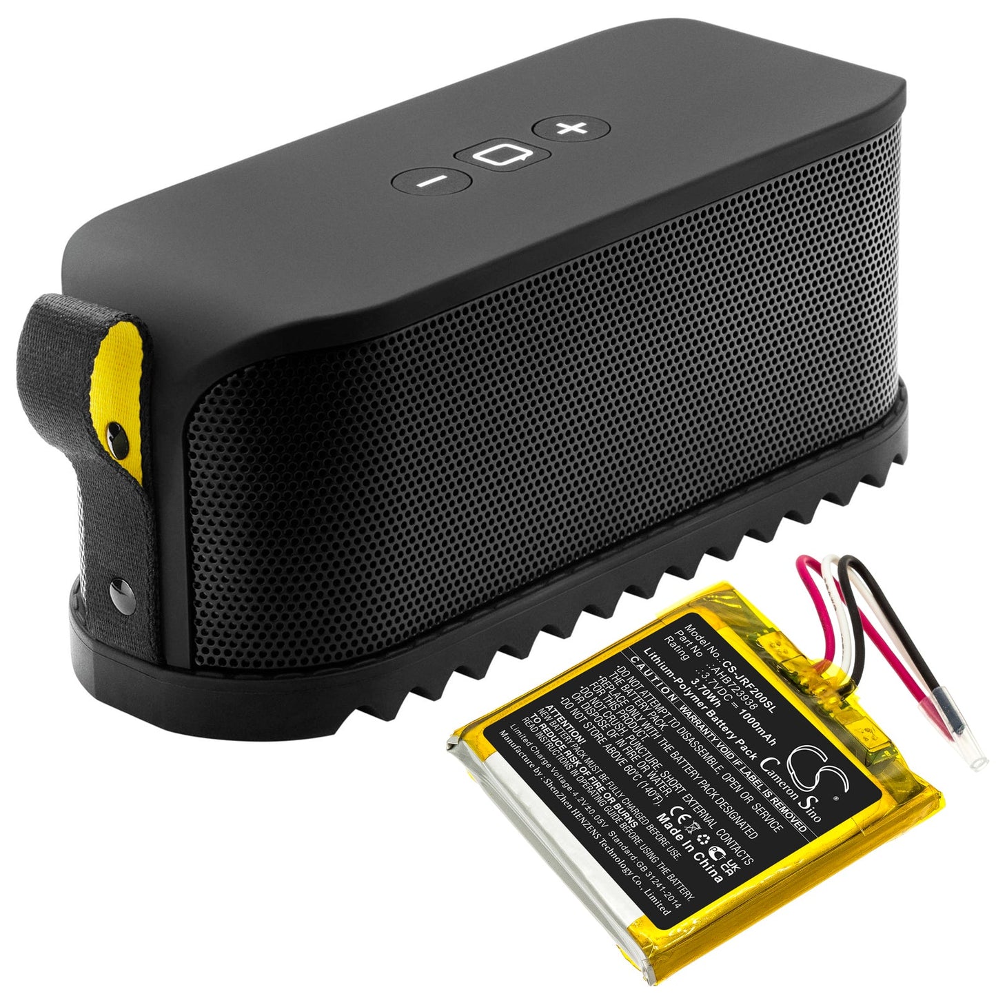 Replacement Battery for Jabra HFS200 – Speaker – 1000mAh / 3.70Wh / 3.7V
