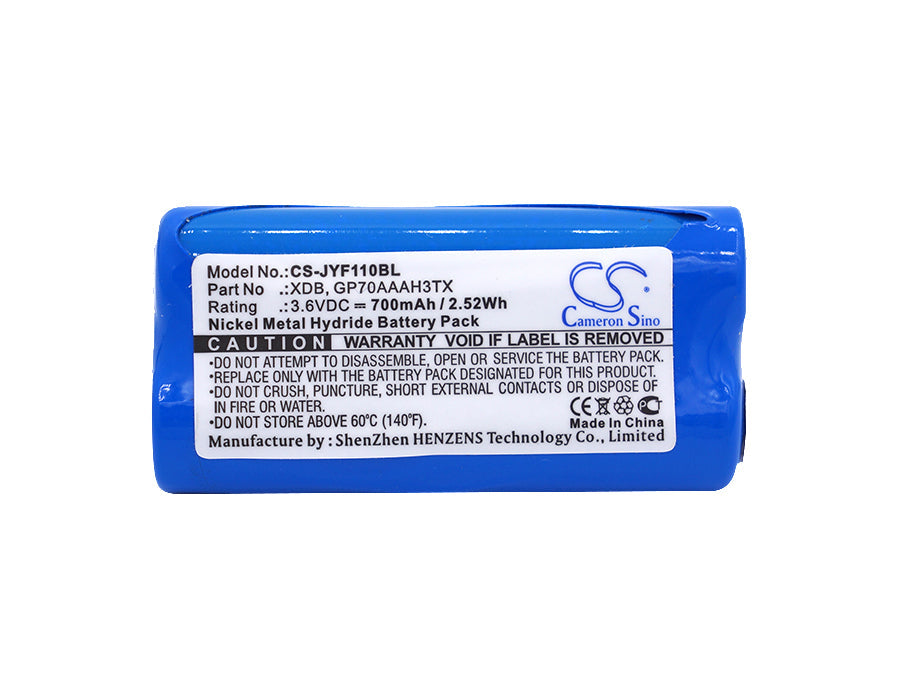 Replacement Battery for JAY Transmitter XDE – Crane Remote Control – 700mAh / 2.52Wh / 3.6V