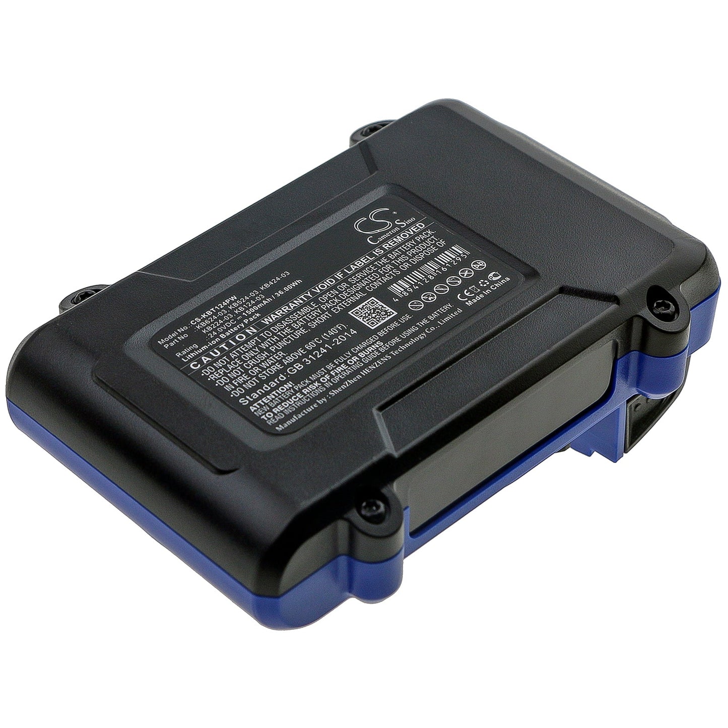 Replacement Battery for KOBALT 0856455 – Power Tools – 1500mAh / 36.00Wh / 24.0V