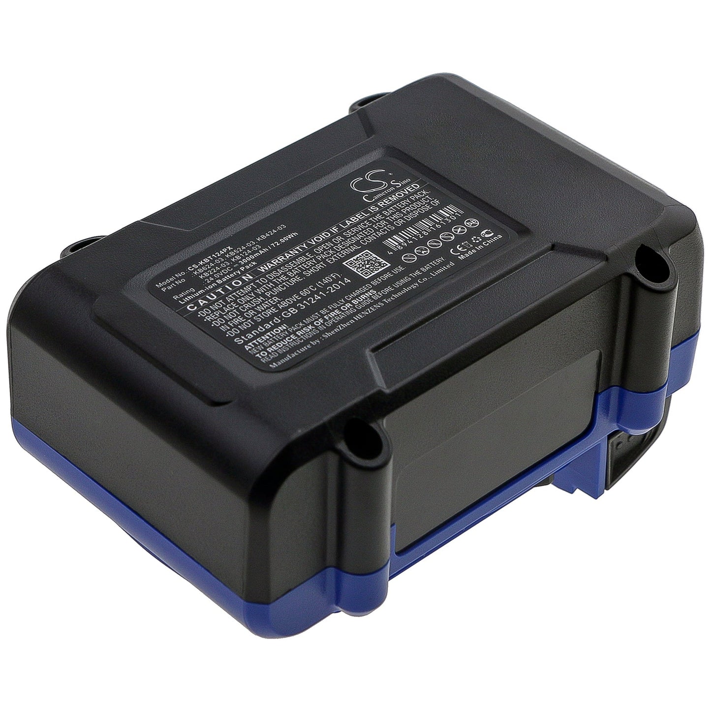 Replacement Battery for KOBALT  0856455 – Power Tools – 3000mAh / 72.00Wh / 24.0V