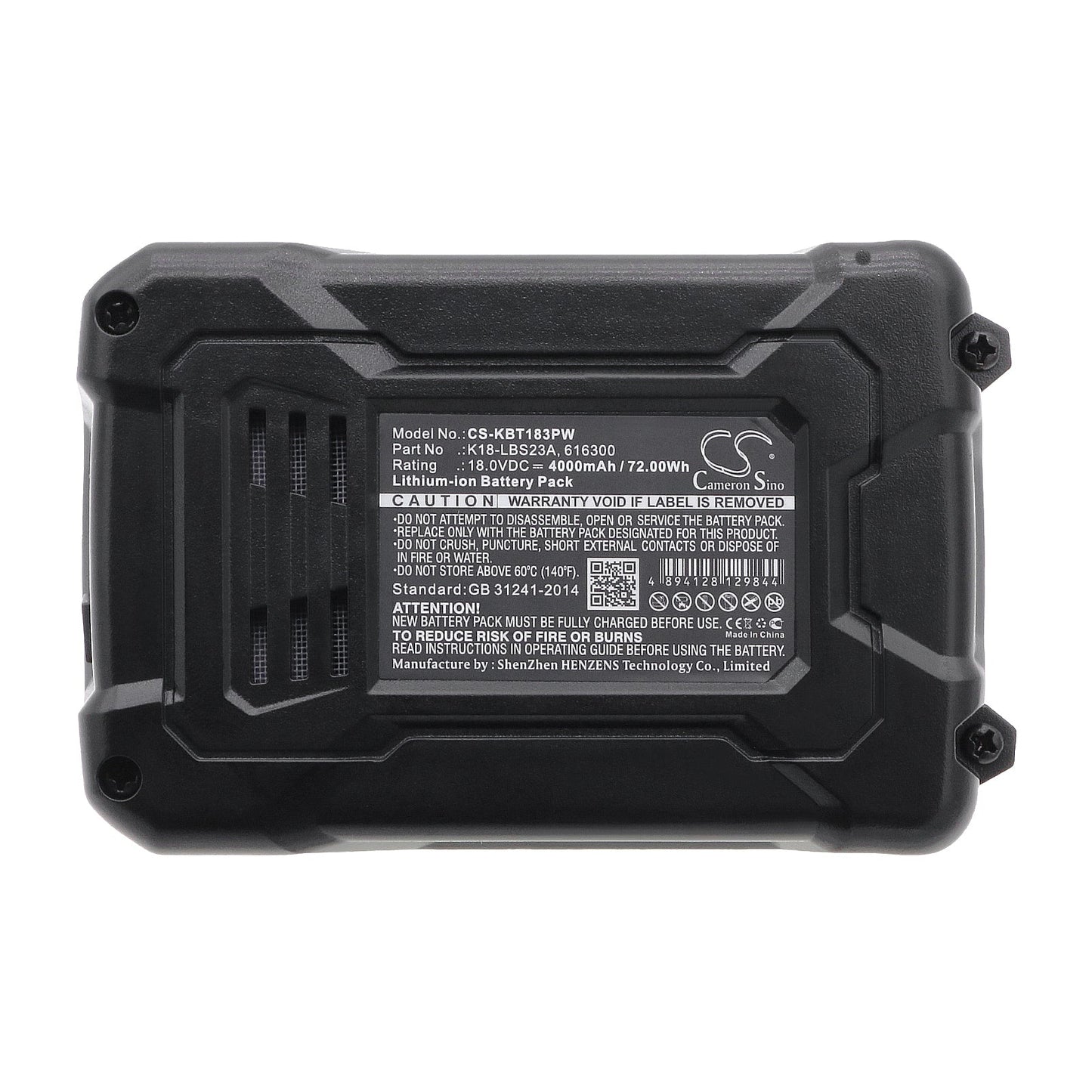 Replacement Battery for KOBALT  K18LD-26A – Power Tools – 4000mAh / 72.00Wh / 18.0V