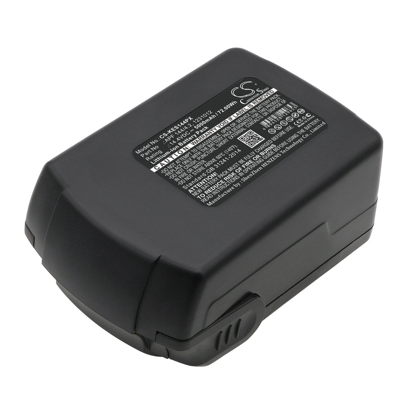 Replacement Battery for Kress  144 AFB – Power Tools – 5000mAh / 72.00Wh / 14.4V
