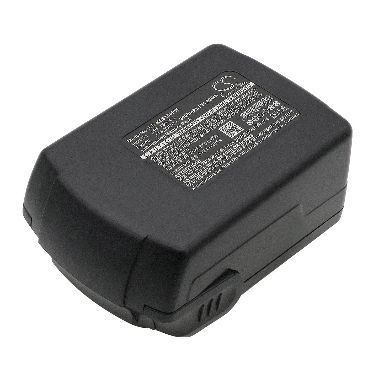 Replacement Battery for Kress  180 AFB – Power Tools – 3000mAh / 54.00Wh / 18.0V