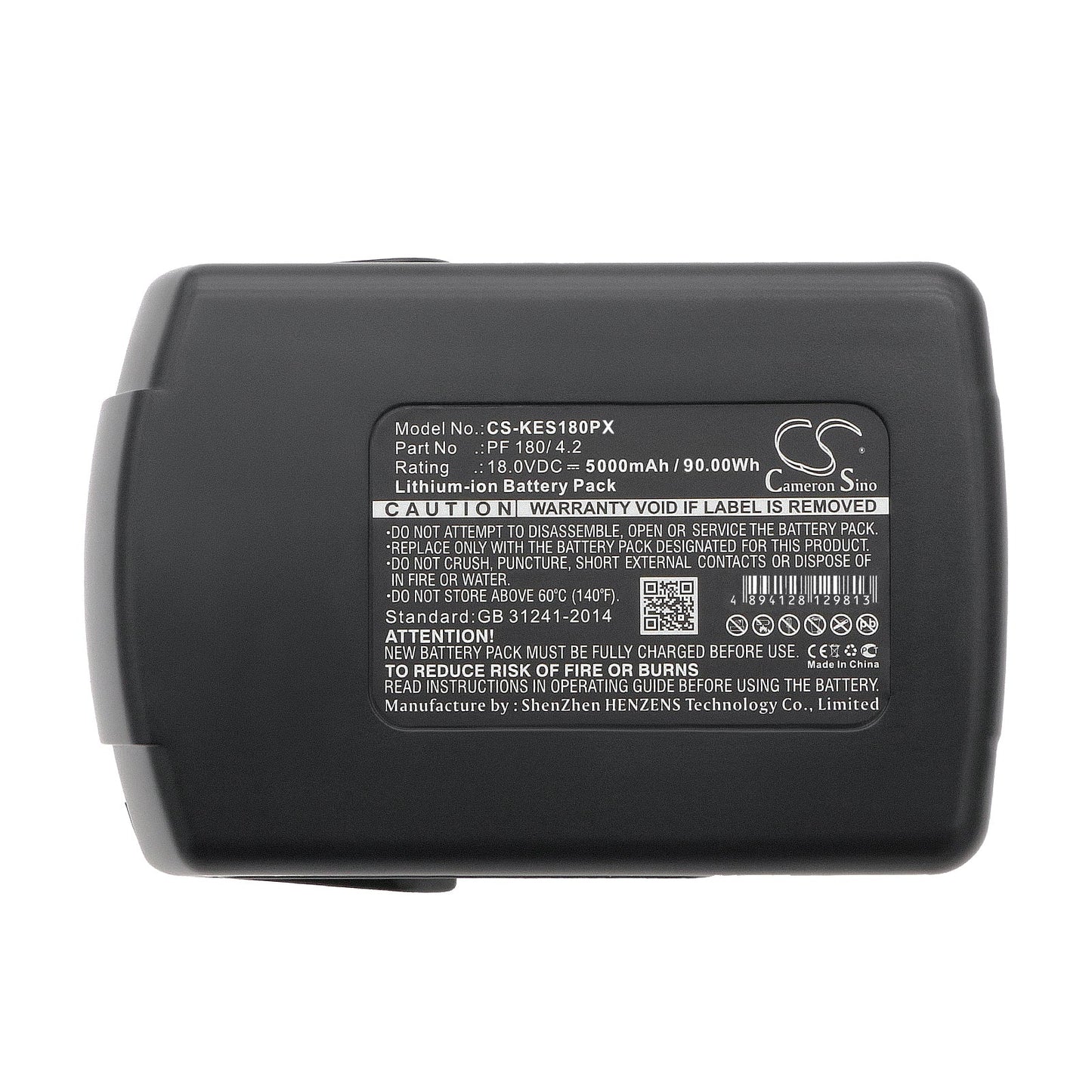 Replacement Battery for Kress  180 AFB – Power Tools – 5000mAh / 90.00Wh / 18.0V