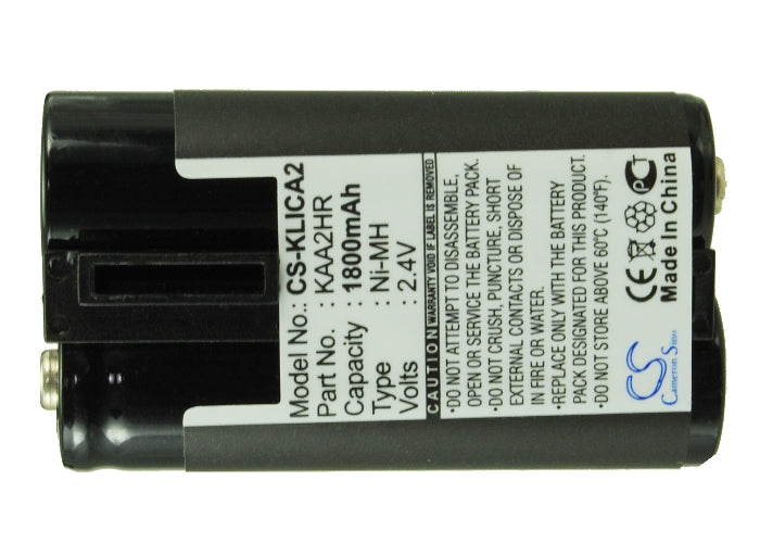 Replacement Battery for Panasonic Palmcam PV-DC1000 – Camera – 1800mAh / 4.32Wh / 2.4V