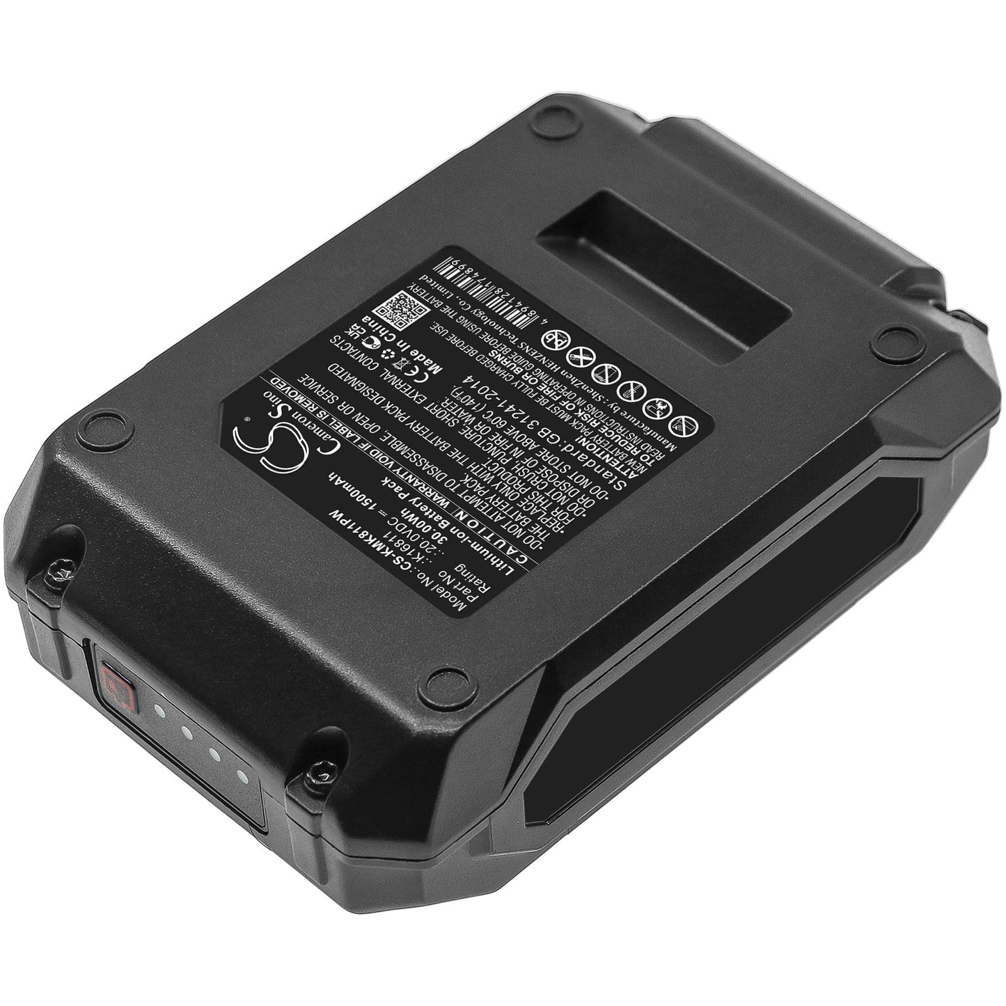 Replacement Battery for Kimo 6 Inch Cordless Chainsaw – Power Tools – 1500mAh / 30.00Wh / 20.0V