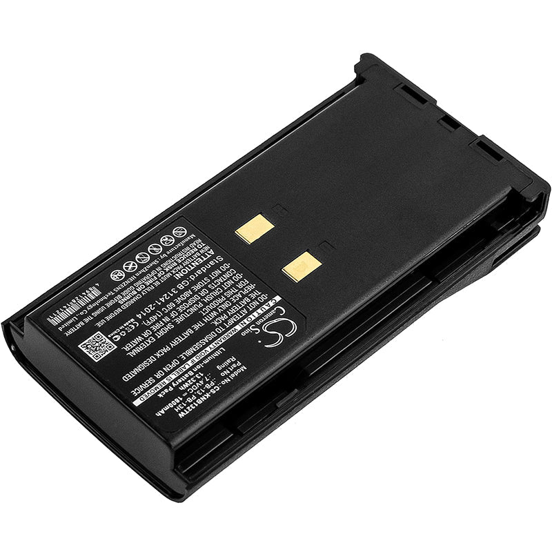 Replacement Battery for Kenwood TH-26AT – Two-Way Radio – 1800mAh / 13.32Wh / 7.4V