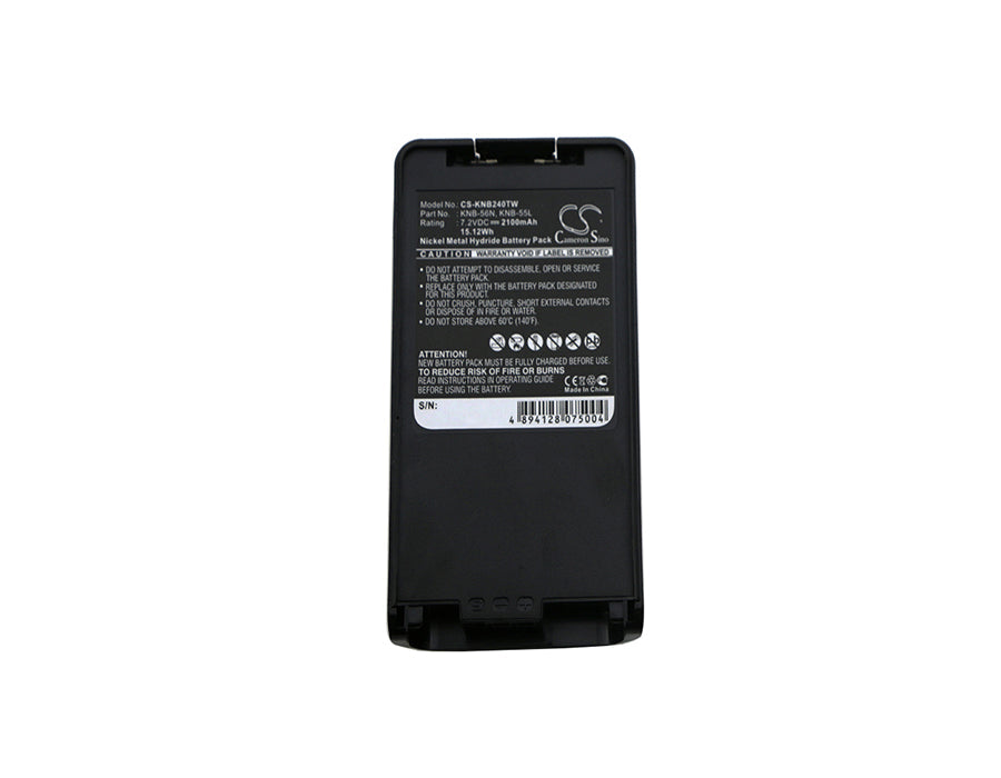 Replacement Battery for Kenwood FTH1010 – Two-Way Radio – 2100mAh/15.12Wh / 7.2V