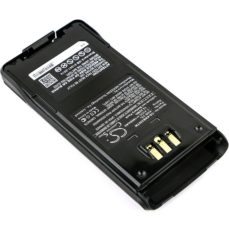 Replacement Battery for Kenwood TK-2180 – Two-Way Radio – 1800mAh / 13.32Wh / 7.4V