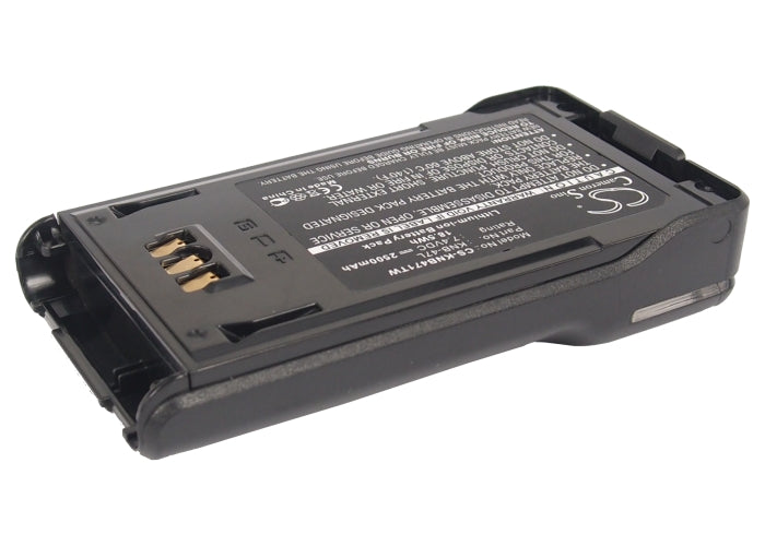 Replacement Battery for Kenwood NX-200 – Two-Way Radio – 2500mAh / 18.50Wh / 7.4V