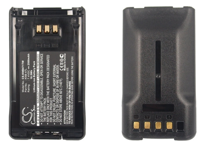 Replacement Battery for Kenwood NX-200 – Two-Way Radio – 2500mAh / 18.50Wh / 7.4V