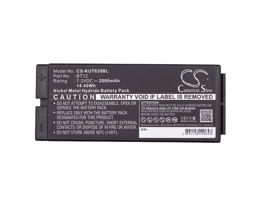 Replacement Battery for IKUSI 2303696 – Crane Remote Control – 2000mAh / 14.4Wh / 7.2V