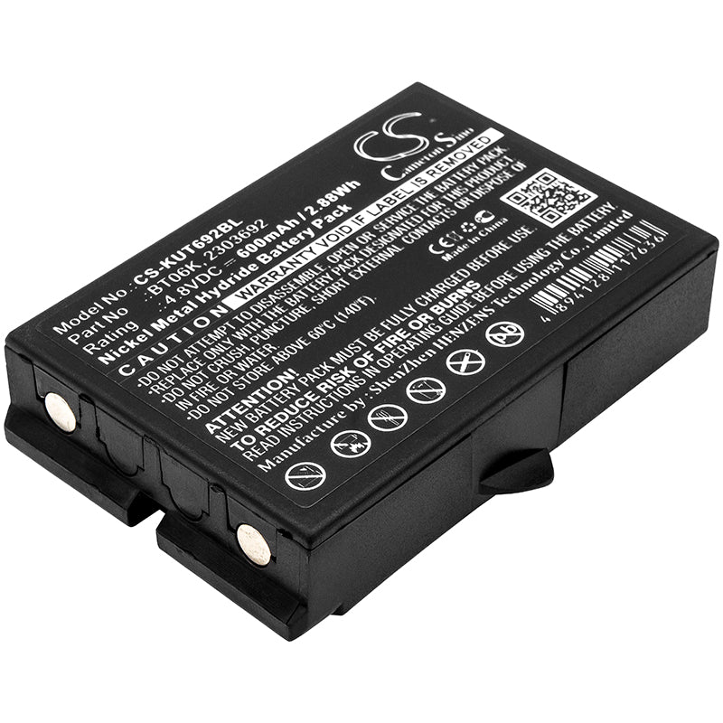 Replacement Battery for IKUSI 2303692 – Crane Remote Control – 600mAh / 2.88Wh / 4.8V