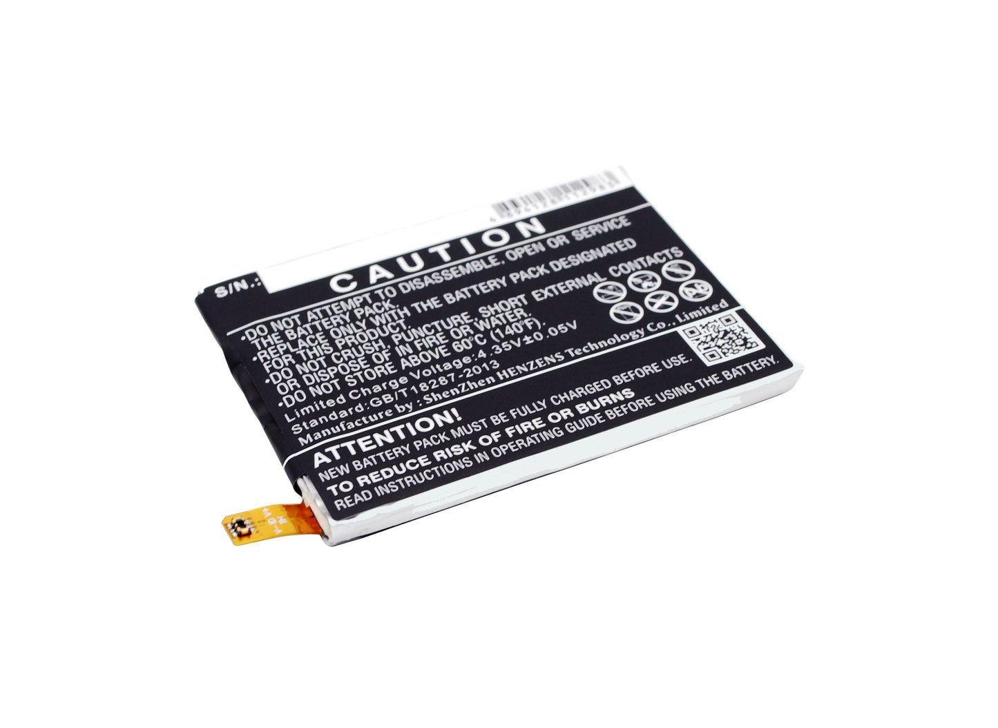 Replacement Battery for LG Bullhead – Mobile, SmartPhone – 2600mAh / 9.88Wh / 3.8V