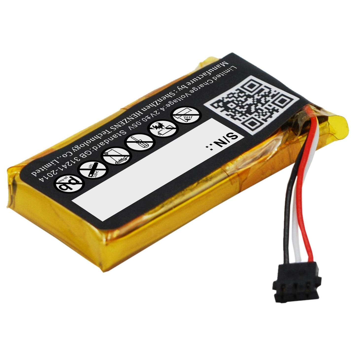 Replacement Battery for Logitech H600 981-000341 – Wireless Headset – 180mAh / 0.67Wh / 3.7V