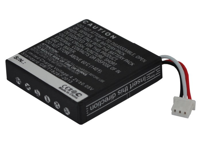 Replacement Battery for Logitech H800 – Wireless Headset – 230mAh/0.85Wh / 3.7V