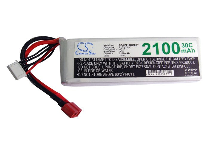 Replacement Battery for RC CS-LP2104C30RT – Remote control – 2100mAh / 31.08Wh / 14.8V