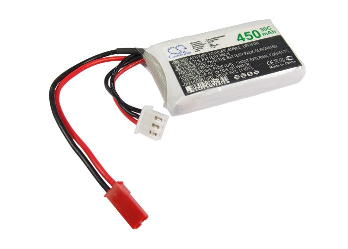 Replacement Battery for – FPV – 450mAh / 3.33Wh / 7.4V