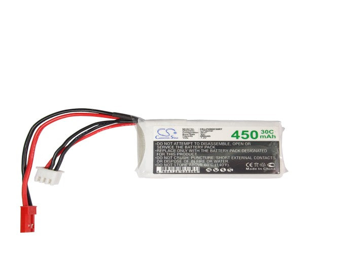 Replacement Battery for – FPV – 450mAh / 3.33Wh / 7.4V