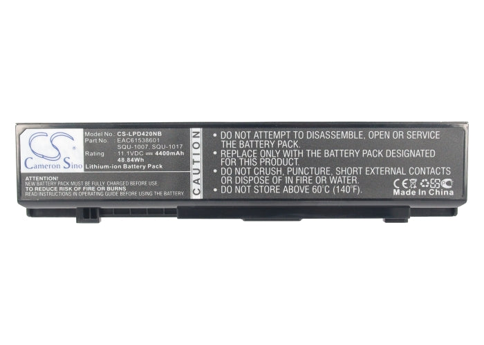 Replacement Battery for LG Aurora ONOTE S430 – Notebook, Laptop – 4400mAh / 48.84Wh / 11.1V