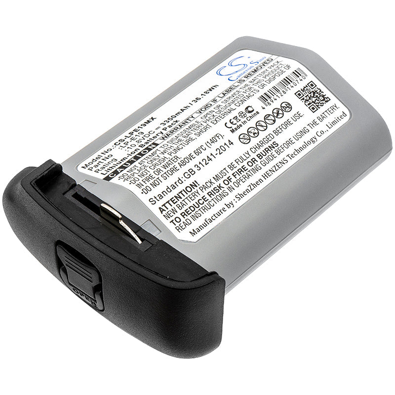 Replacement Battery for Canon 1D Mark 3 – Camera – 3350mAh / 36.18Wh / 10.8V