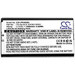 Replacement Battery for LG Music Flow P5 – 1800mAh / 6.66Wh