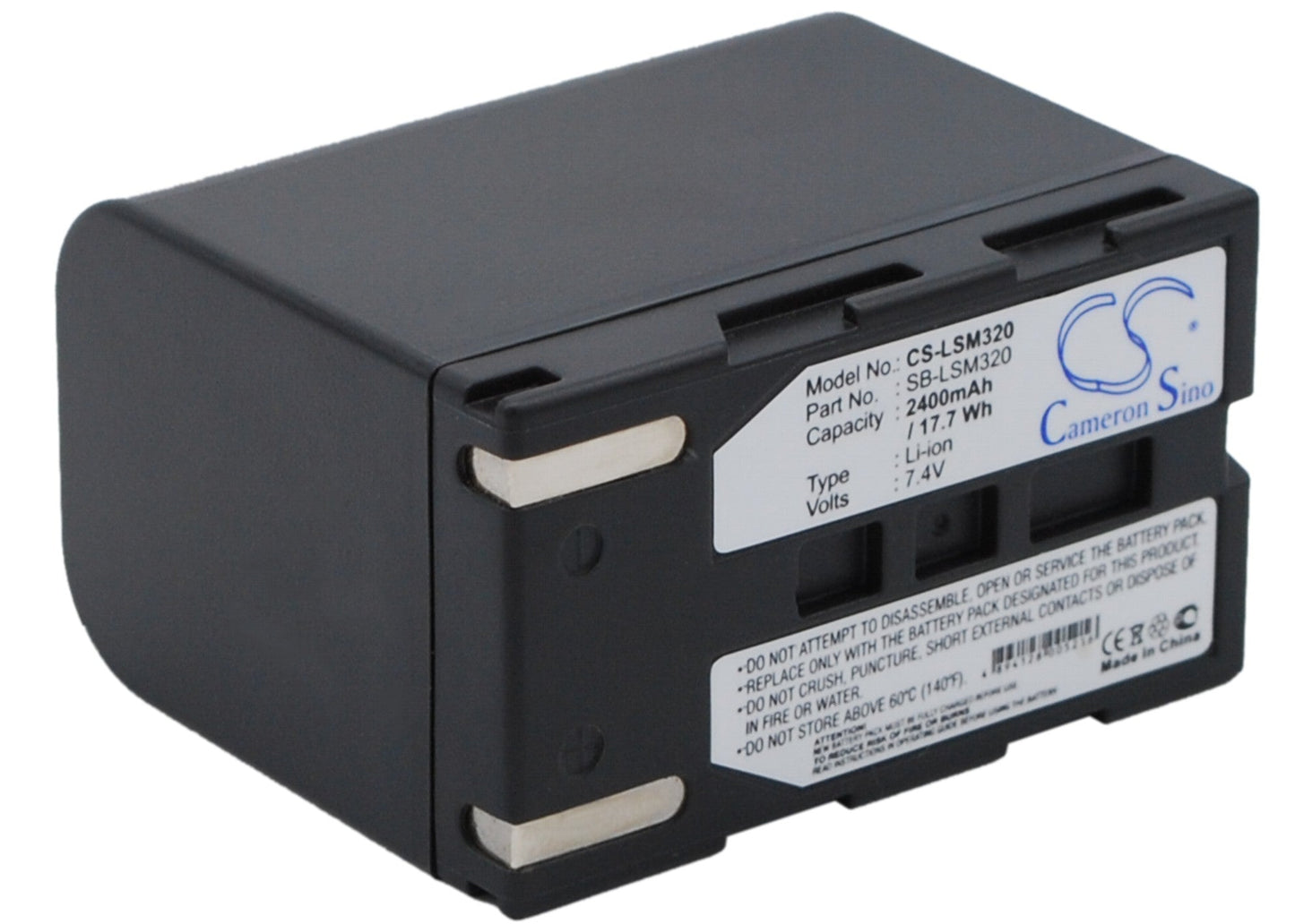 Replacement Battery for Samsung SC-D263 – Camera – 2400mAh / 7.4V