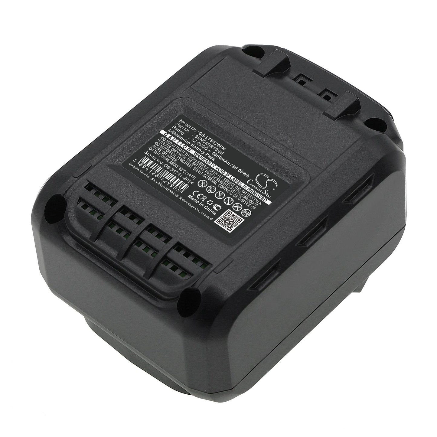 Replacement Battery for LUX-TOOLS  ABS-12-Li – Power Tools – 5000mAh / 60.00Wh / 12.0V