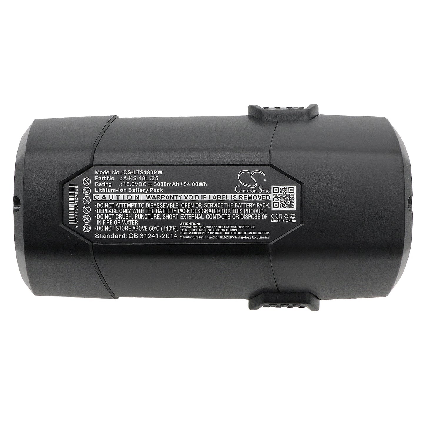 Replacement Battery for LUX-TOOLS  A-KS-18Li/25 – Power Tools – 3000mAh / 54.00Wh / 18.0V