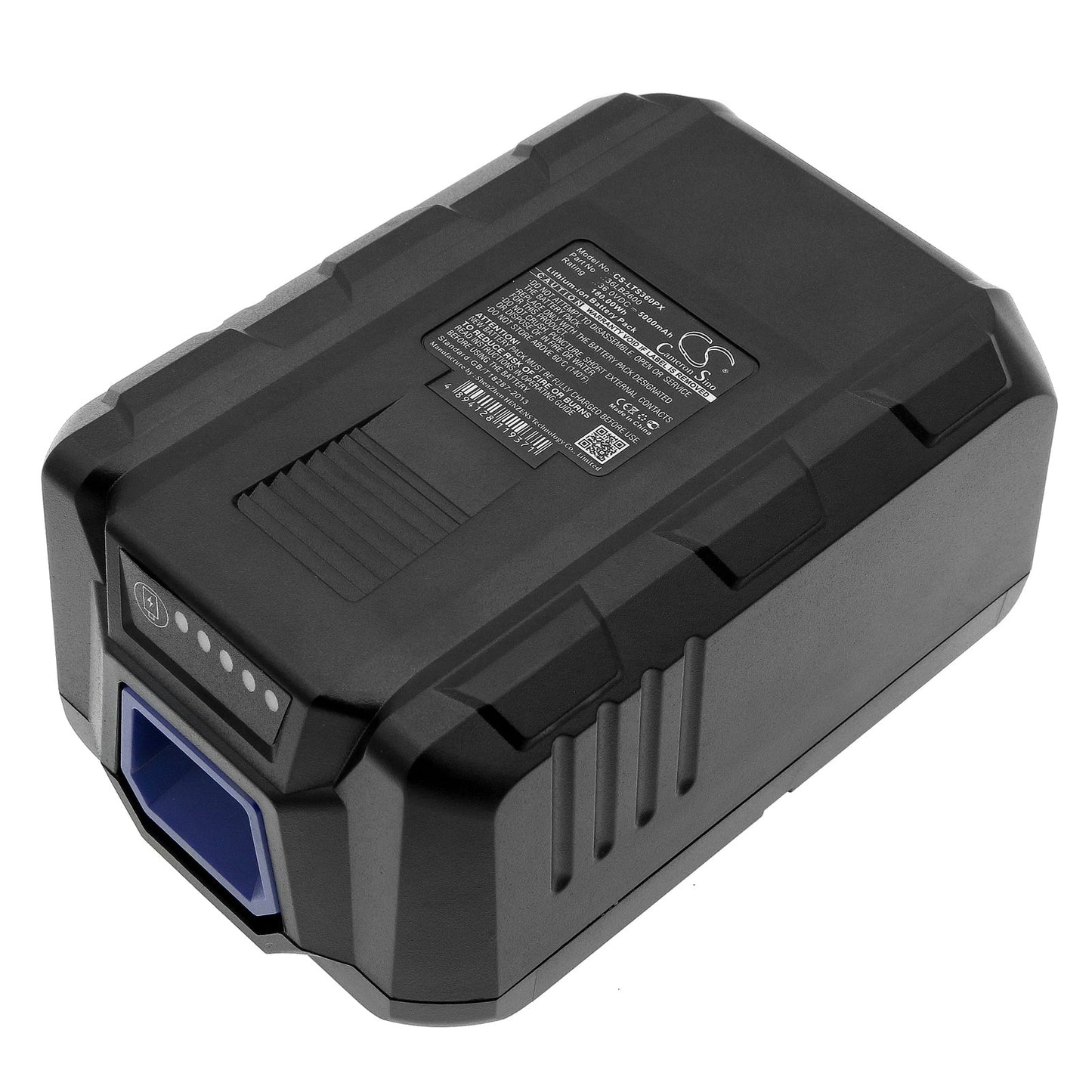 Replacement Battery for LUX-TOOLS  A-36LI/38 H – Power Tools – 5000mAh / 180.00Wh / 36.0V