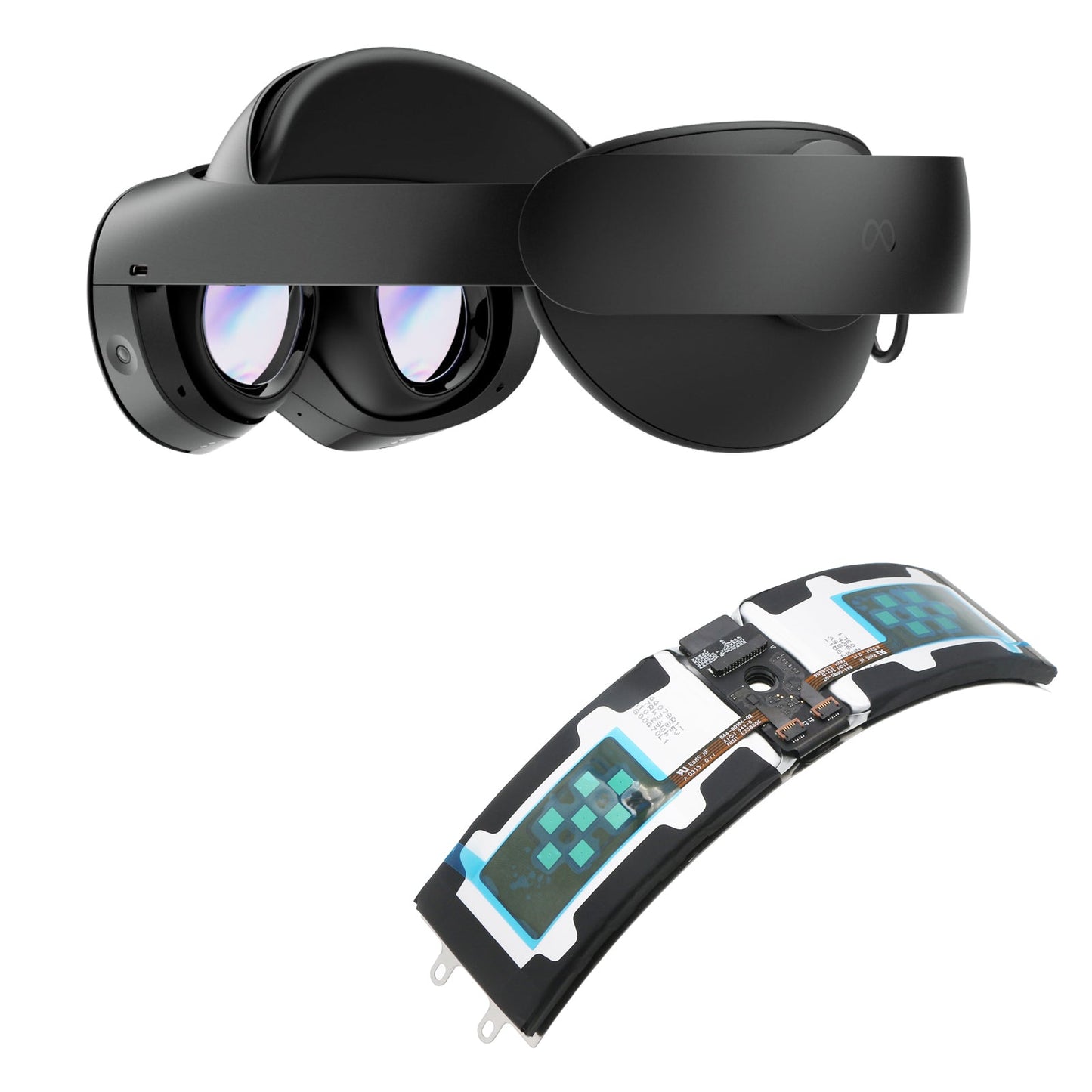 Replacement Battery for Meta Oculus Quest Pro – VR – 5540mAh / 21.33Wh / 3.85V