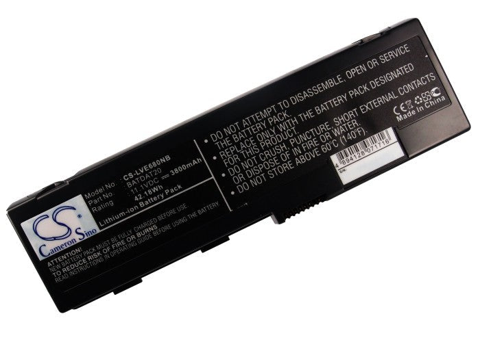 Replacement Battery for Lenovo A500 – Notebook, Laptop – 3800mAh/42.18Wh / 11.1V