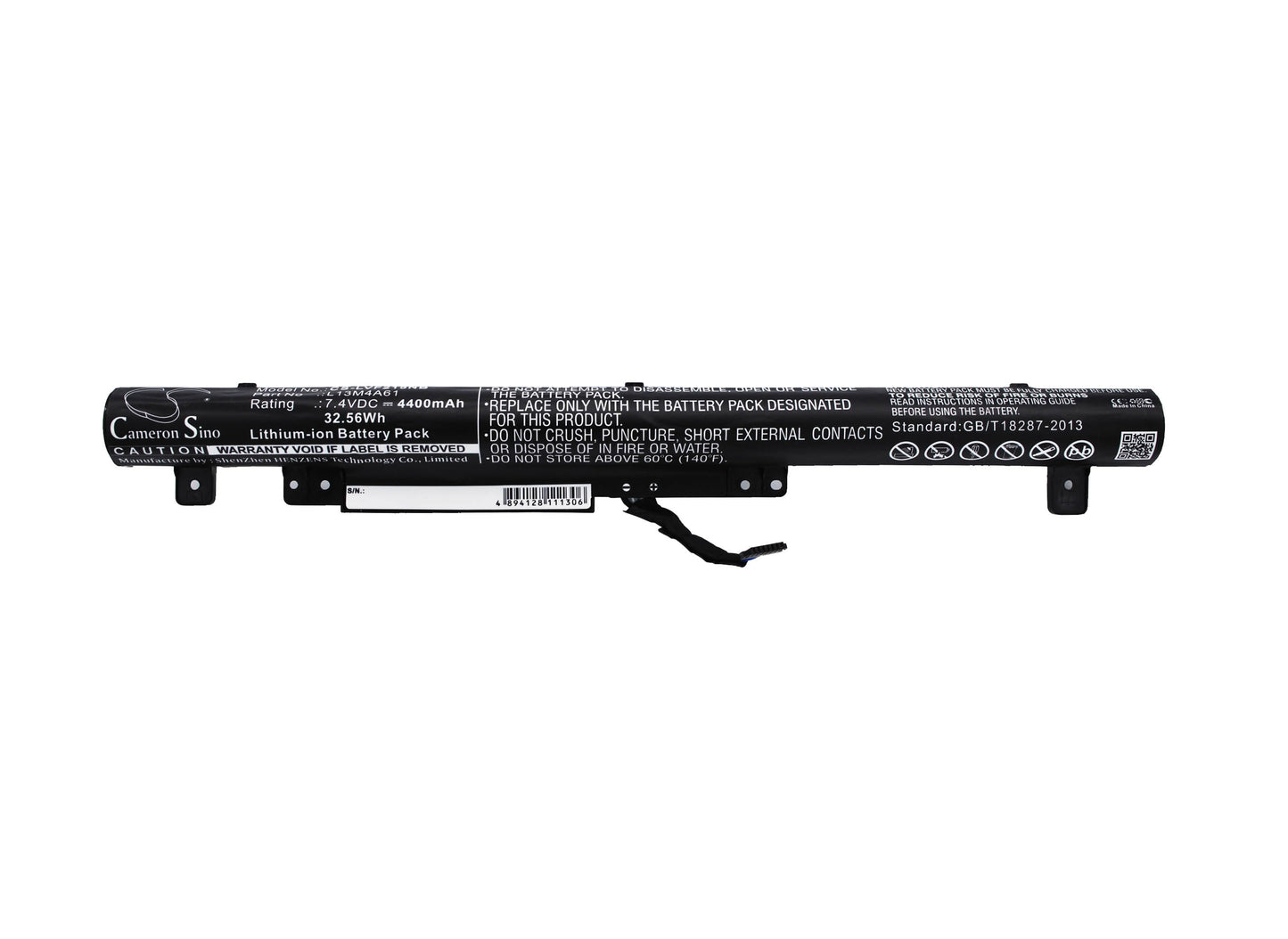 Replacement Battery for Lenovo Flex 2 14 – Notebook, Laptop – 4400mAh / 32.56Wh / 7.4V