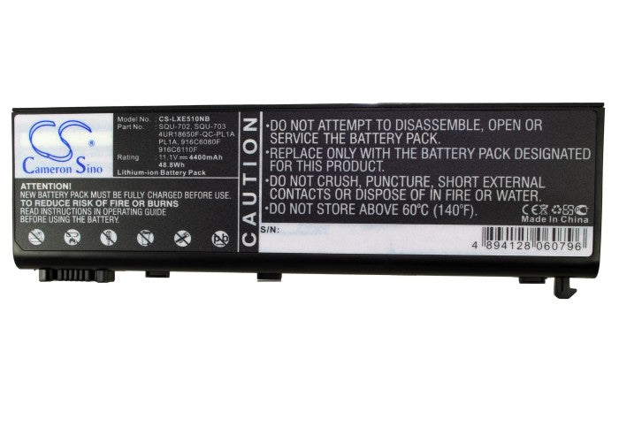 Replacement Battery for Advent 7201 – Notebook, Laptop – 4400mAh/48.84Wh / 11.1V