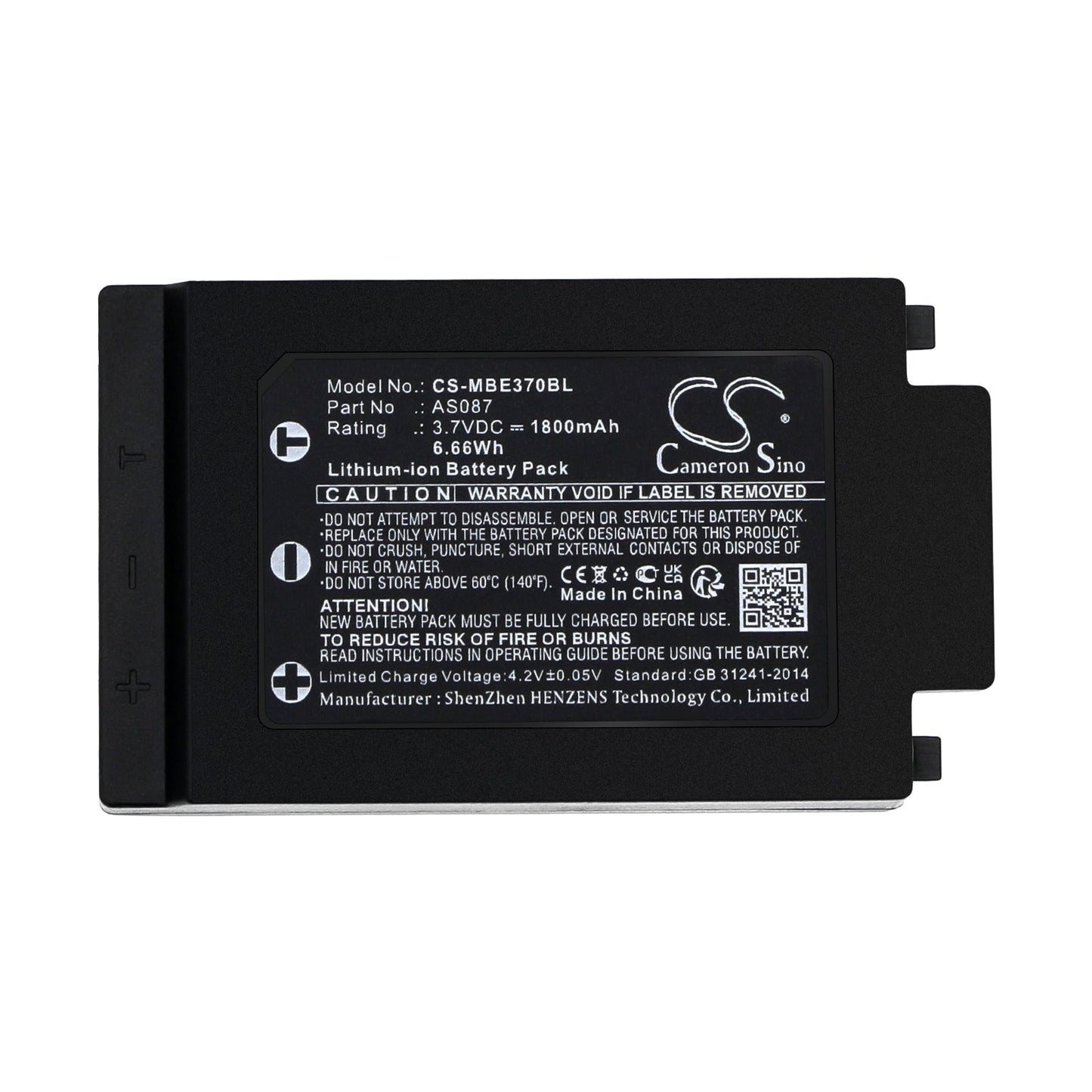 Replacement Battery for IMET M880 RAY – Crane Remote Control – 1800mAh / 6.66Wh / 3.7V