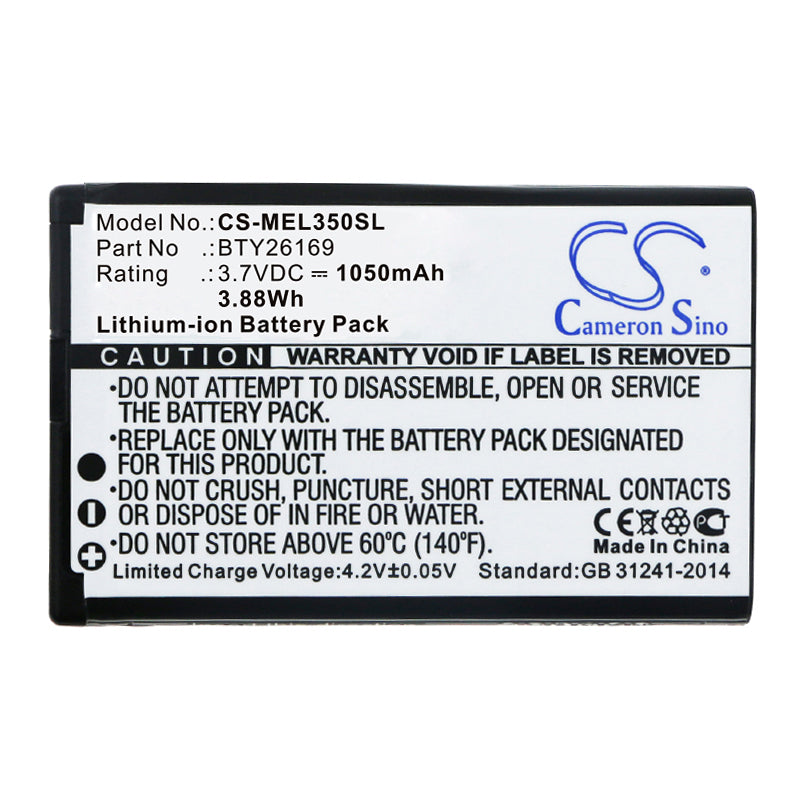 Replacement Battery for Emporia EL350 Dual – Mobile, SmartPhone – 1050mAh/3.88Wh / 3.7V