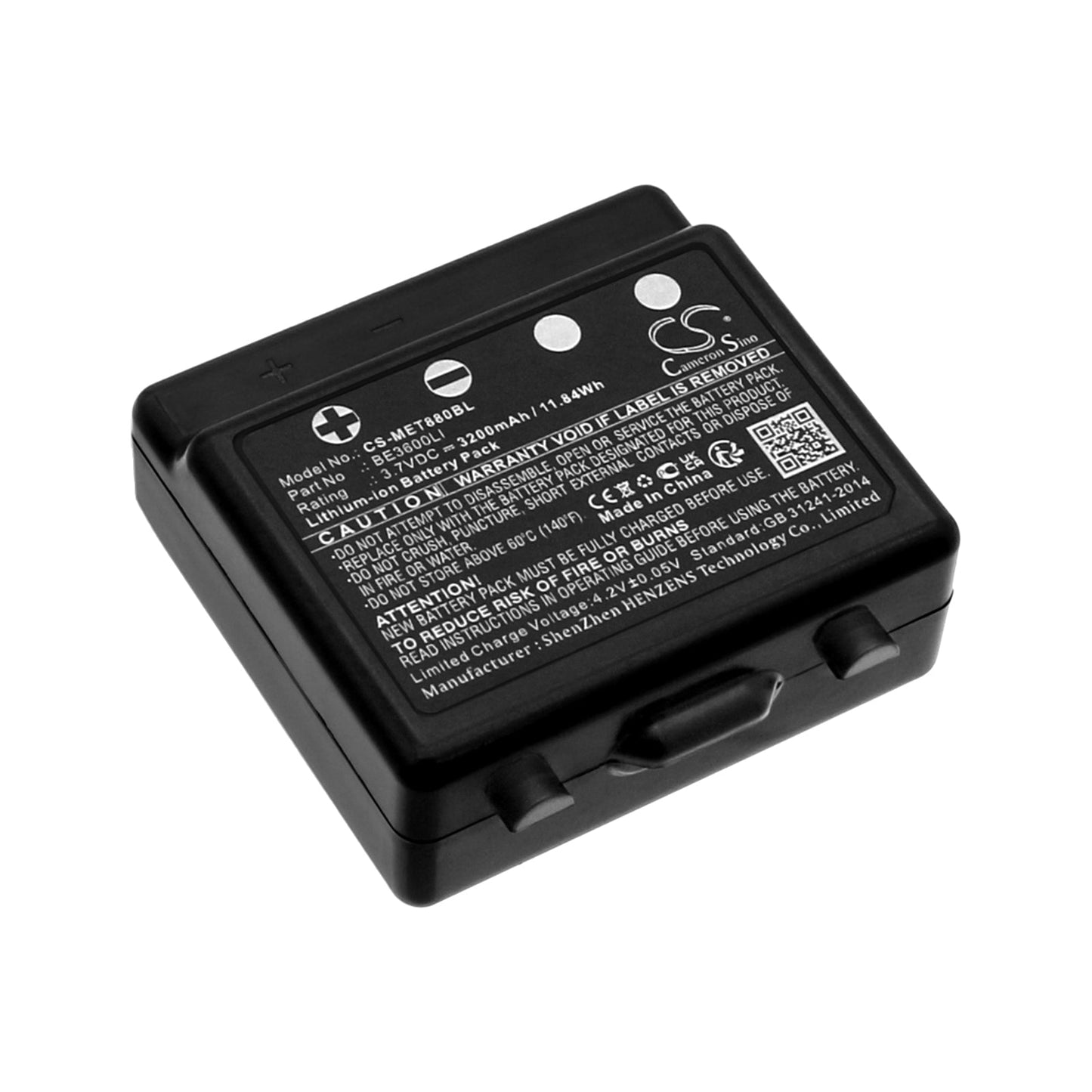 Replacement Battery for IMET ARES2 – Crane Remote Control – 3200mAh / 11.84Wh / 3.7V